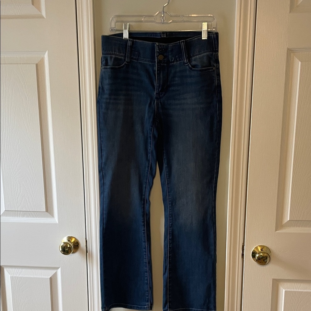 Nine West Dark Blue Straight Leg Jeans